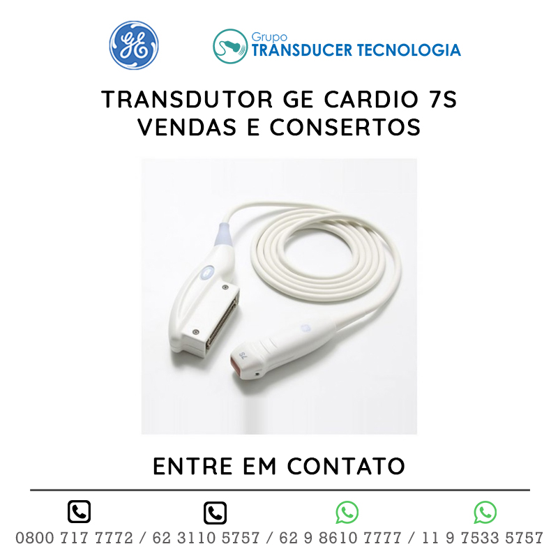 TRANSDUTOR GE CARDIO 7S VENDAS E CONSERTOS