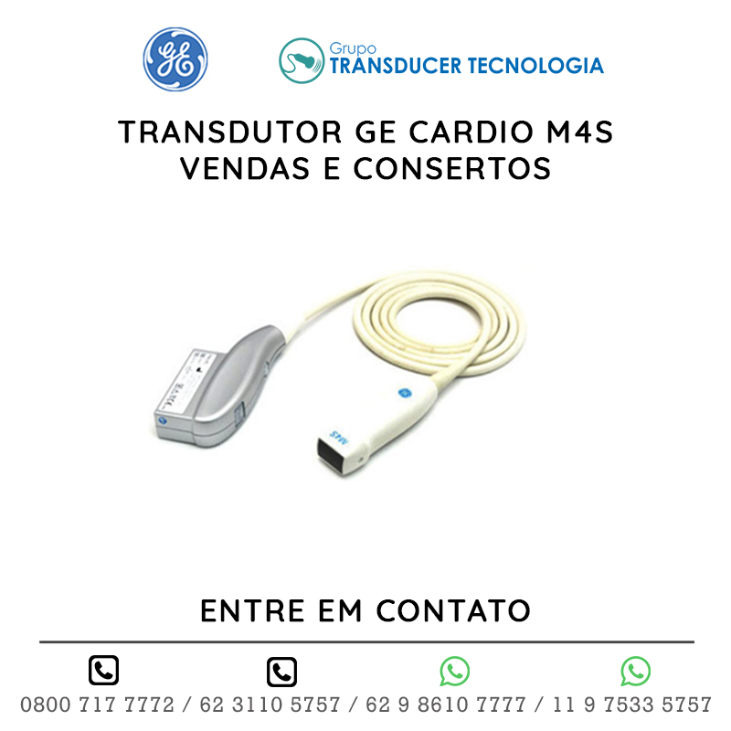 TRANSDUTOR GE CARDIO M4S VENDAS E CONSERTOS