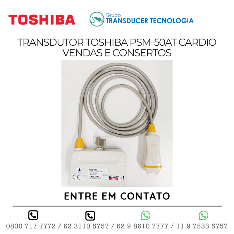 TRANSDUTOR TOSHIBA PSM 50AT CARDIO VENDAS E CONSERTOS